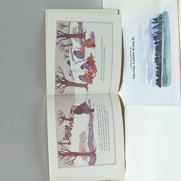 David A Adler Lot PB George Washington & Martin Luther King Jr. Book - Picture 5 of 7